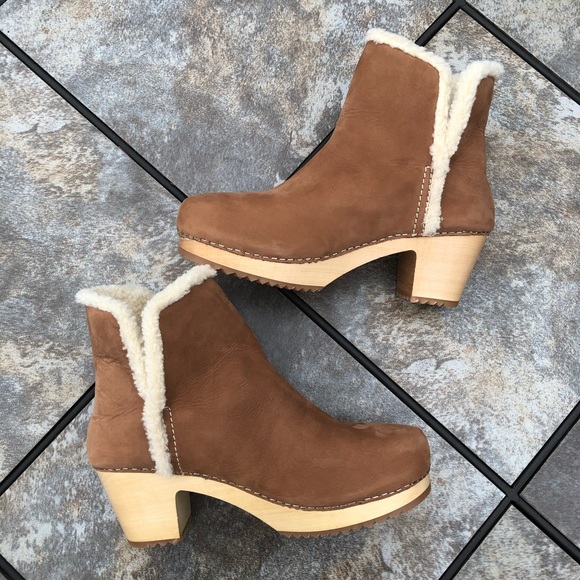NEW Anthropologie Miss Allbright Milo Clog Booties - Picture 3 of 6